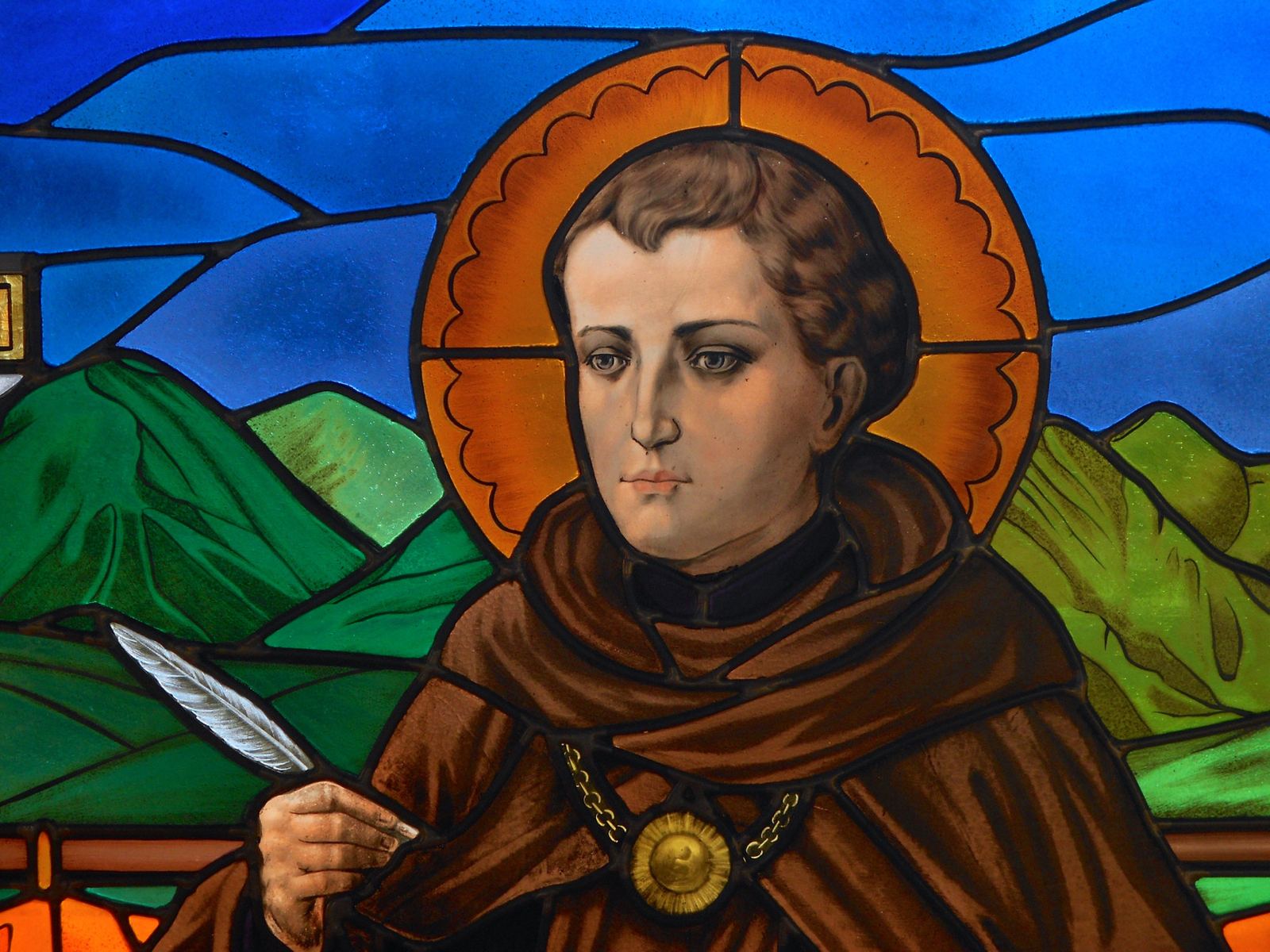 Restored stained glass windows, Saint Joseph Catholic Church, Grand Junction, Colorado, photo 12
