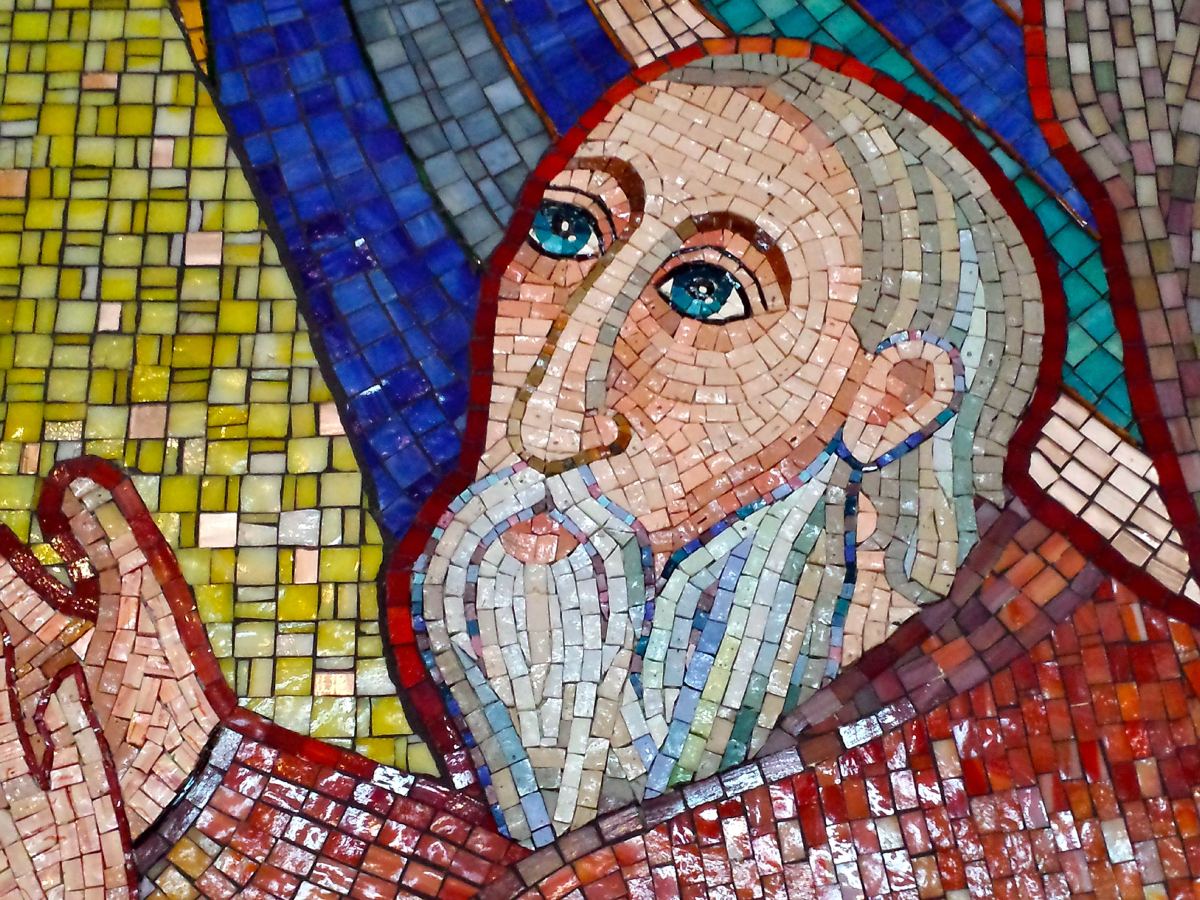 Glass mosaic of the Transfiguration of Jesus, photo 8
