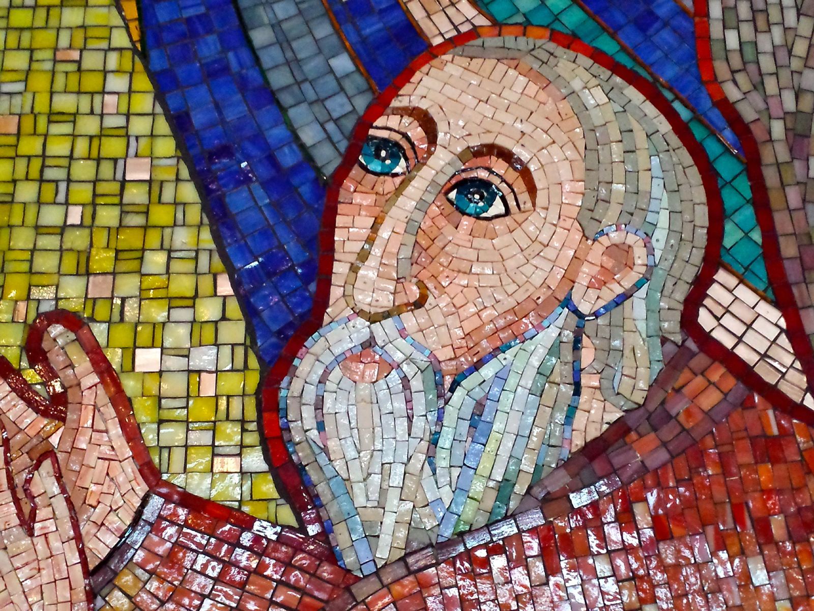 Glass mosaic of the Transfiguration of Jesus, photo 8