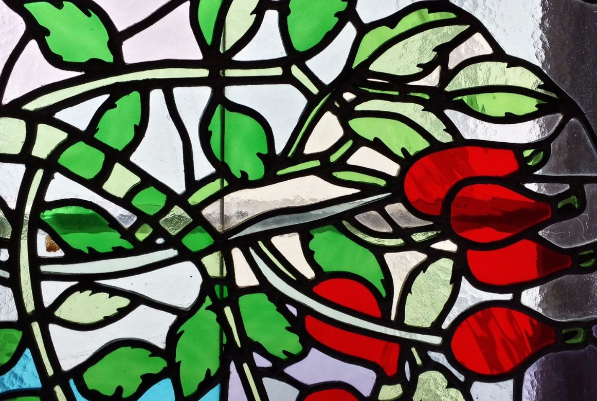 Stained glass at the Serbian Academy of Sciences and Arts in Belgrade, photo 21