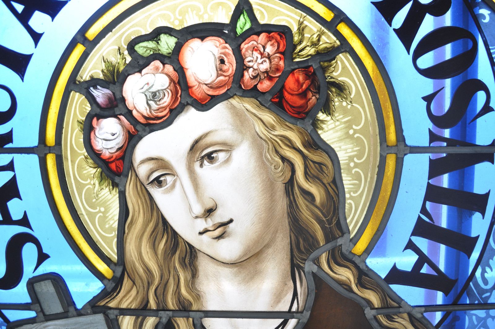 Stained glass at the Cathedral of Saint Teresa of Ávila in Subotica, photo 15