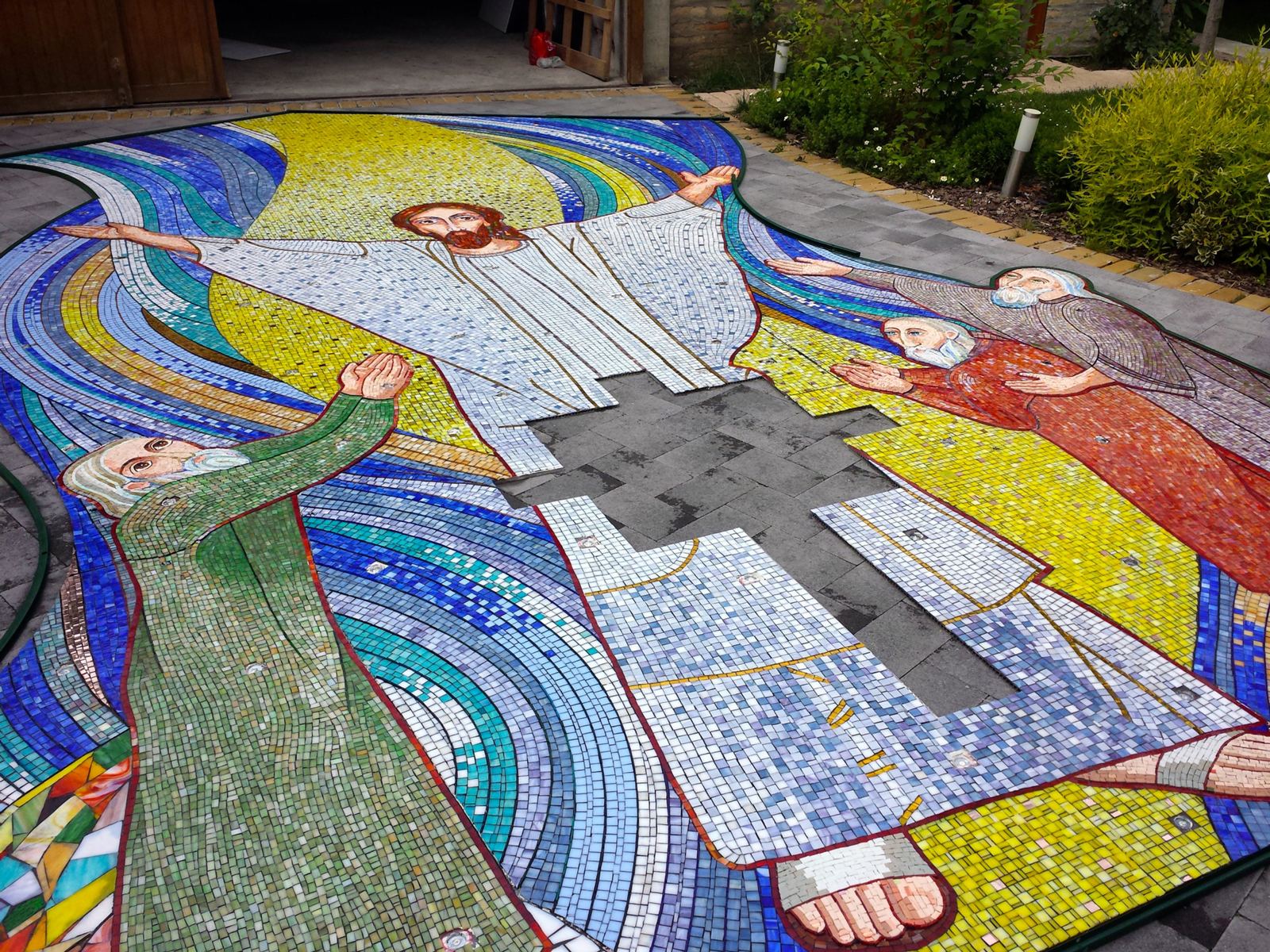 Glass mosaic of the Transfiguration of Jesus, photo 16