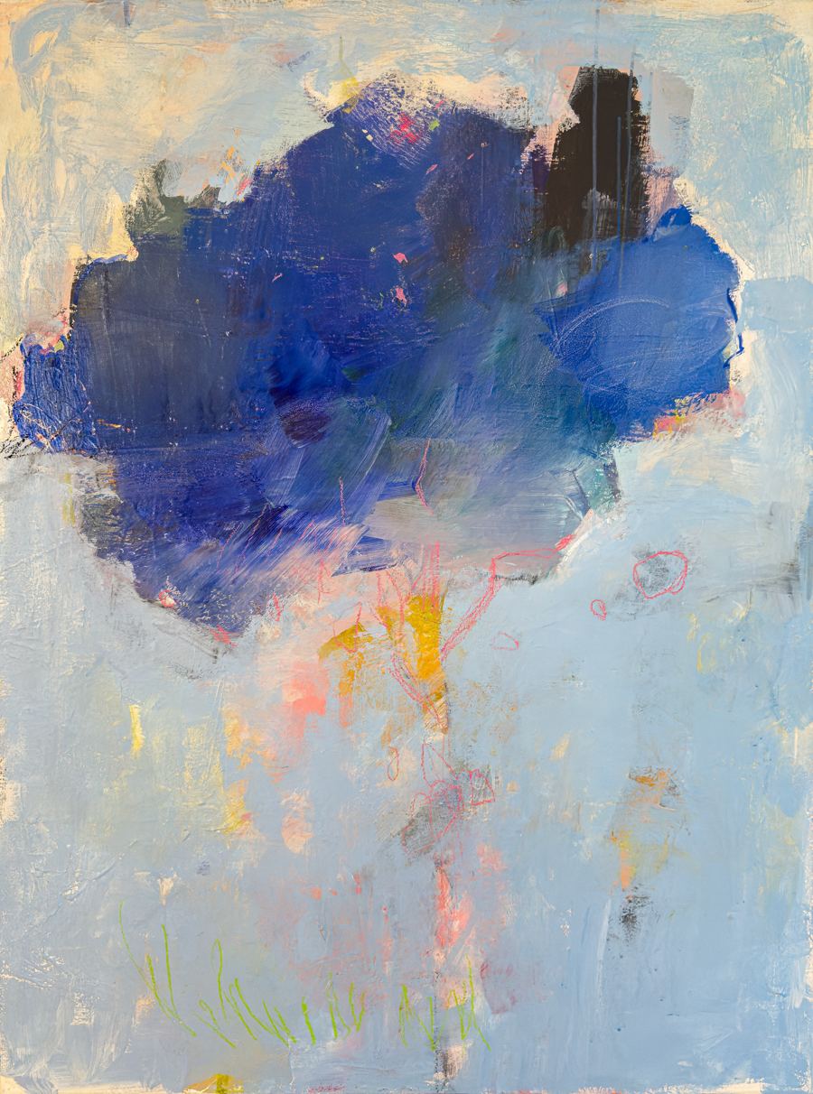 Purple Rain, an original painting by Mila Apperlo