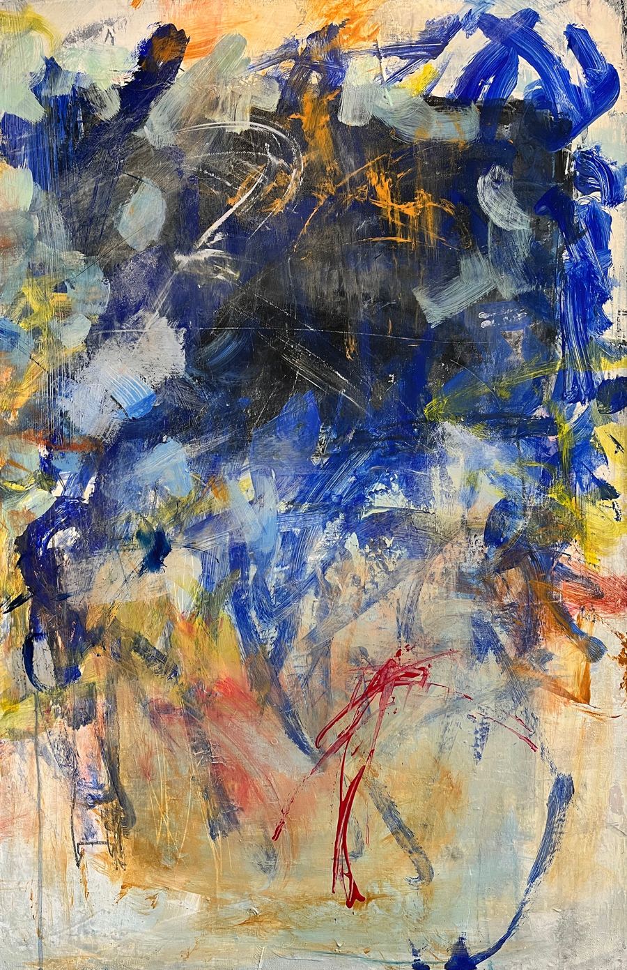 Comes Love, an original painting by Mila Apperlo