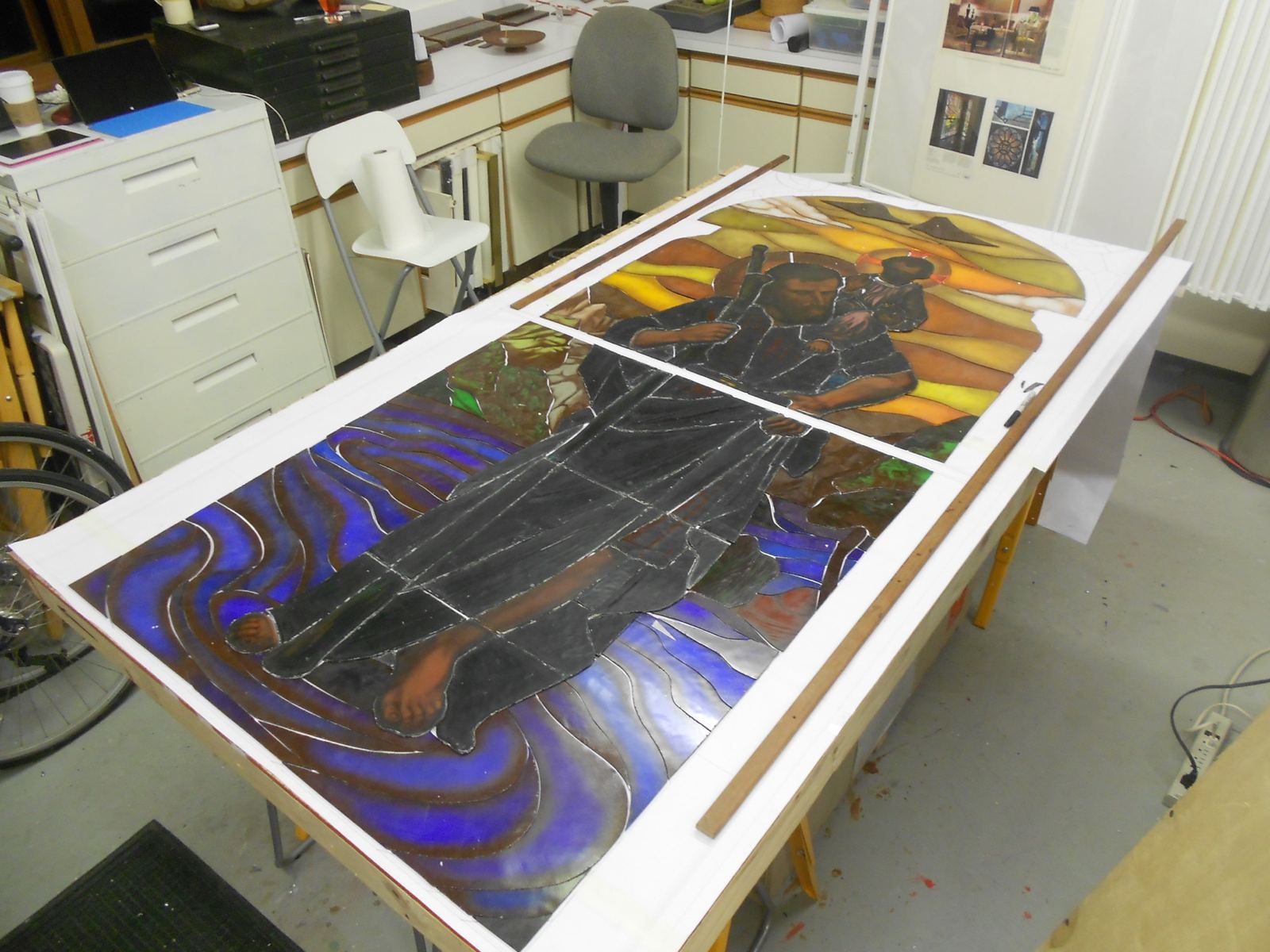 Restored stained glass windows, Saint Joseph Catholic Church, Grand Junction, Colorado, photo 13