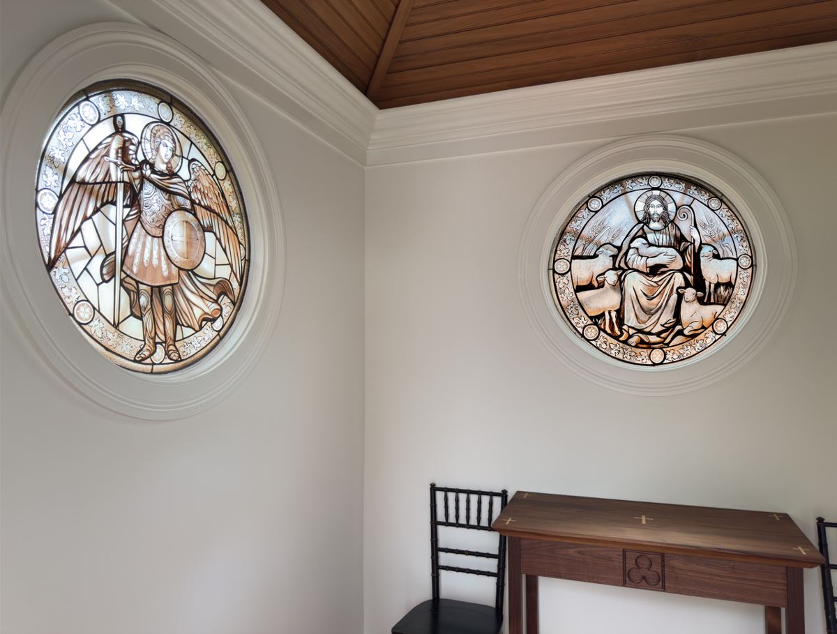 Stained glass windows for the Healing Chapel at Trinity by the Cove, photo 3