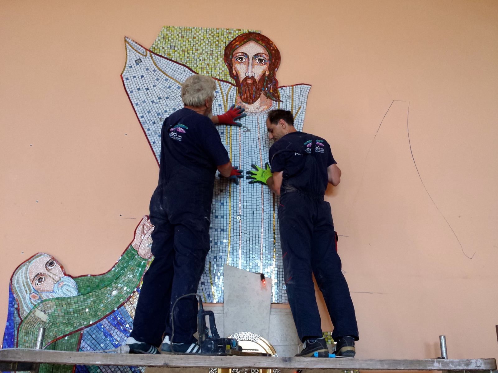 Glass mosaic of the Transfiguration of Jesus, photo 6