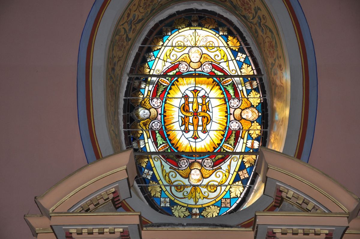 Stained glass at the Cathedral of Saint Teresa of Ávila in Subotica, photo 7