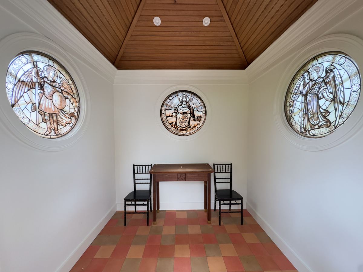 Stained glass windows for the Healing Chapel at Trinity by the Cove, photo 1