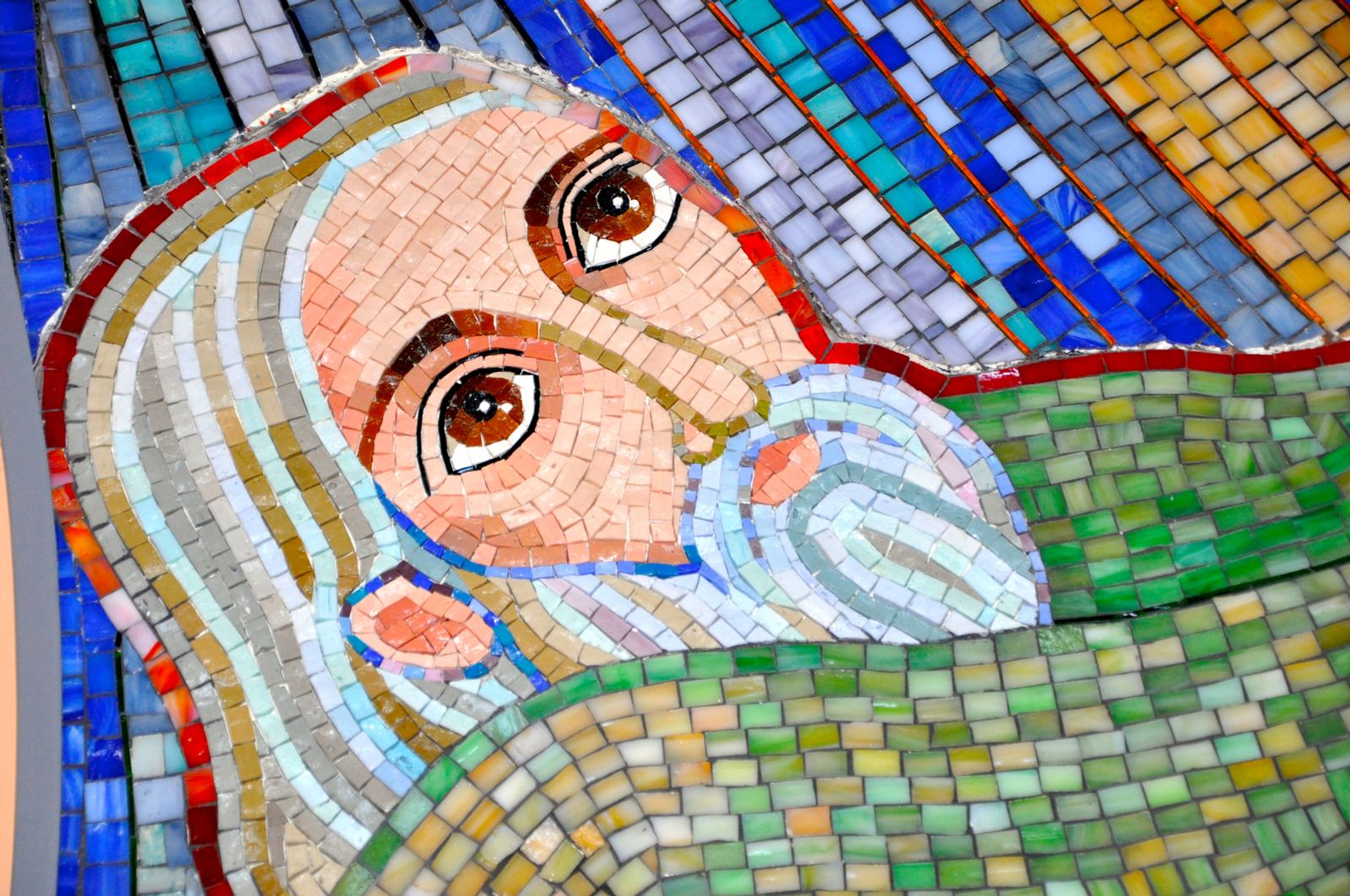 Glass mosaic of the Transfiguration of Jesus, photo 14