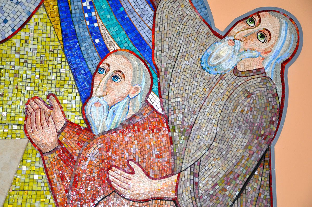Glass mosaic of the Transfiguration of Jesus, photo 12