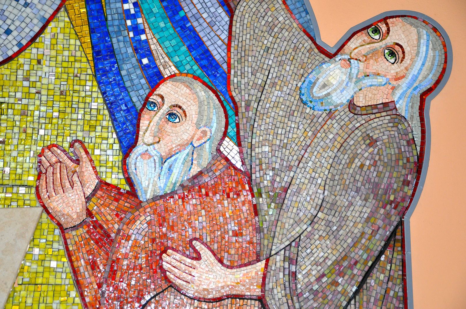 Glass mosaic of the Transfiguration of Jesus, photo 12