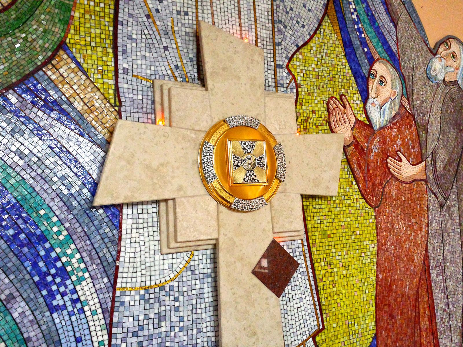Glass mosaic of the Transfiguration of Jesus, photo 11