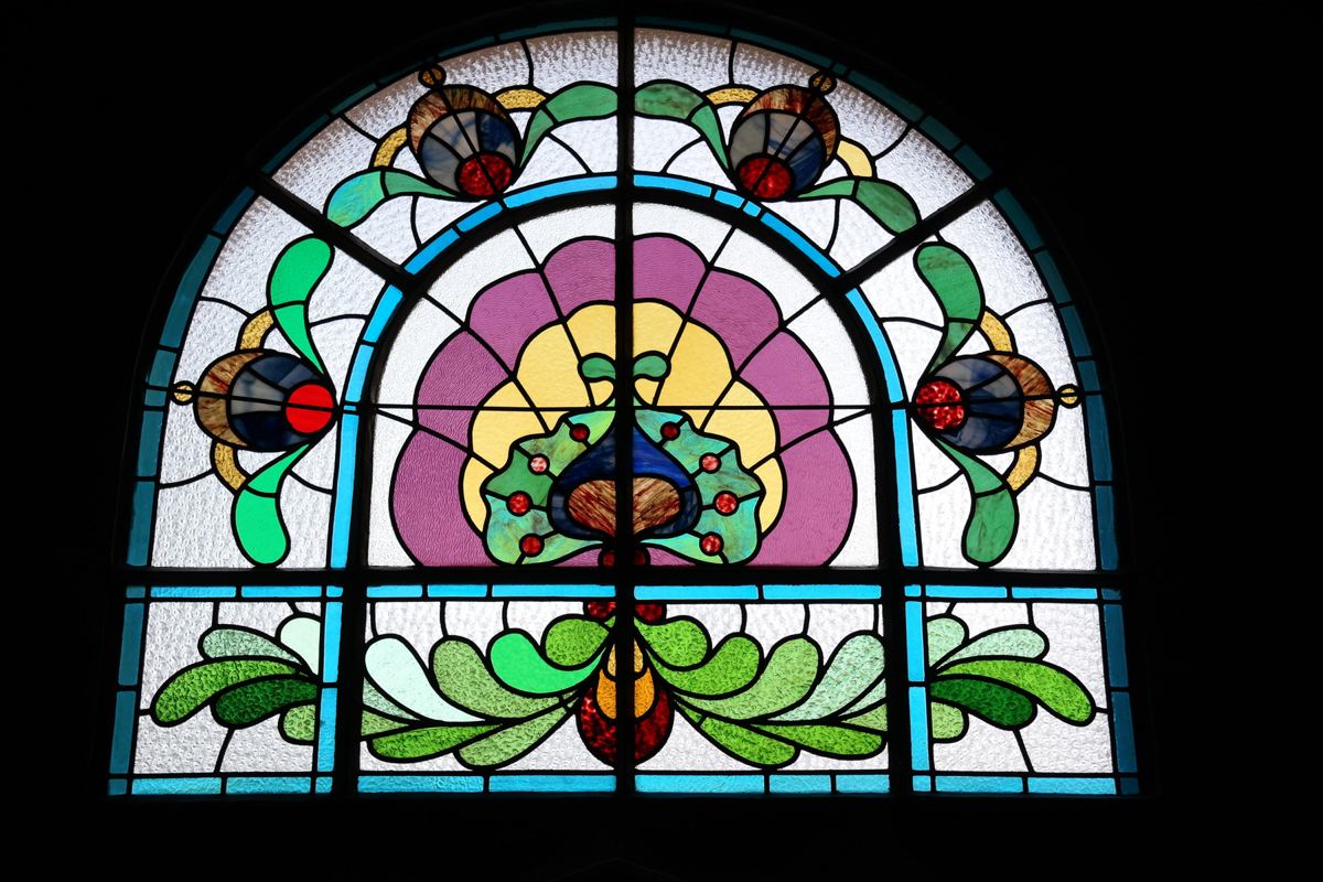 Stained glass restoration at the Jewish Synagogue in Subotica, Serbia, image 20