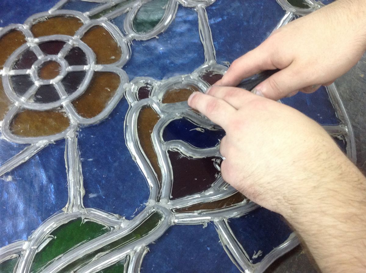 Stained glass restoration at the Jewish Synagogue in Subotica, Serbia, image 10