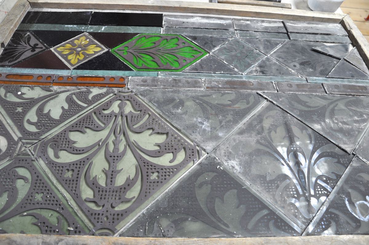 Stained glass at the Cathedral of Saint Teresa of Ávila in Subotica, photo 11