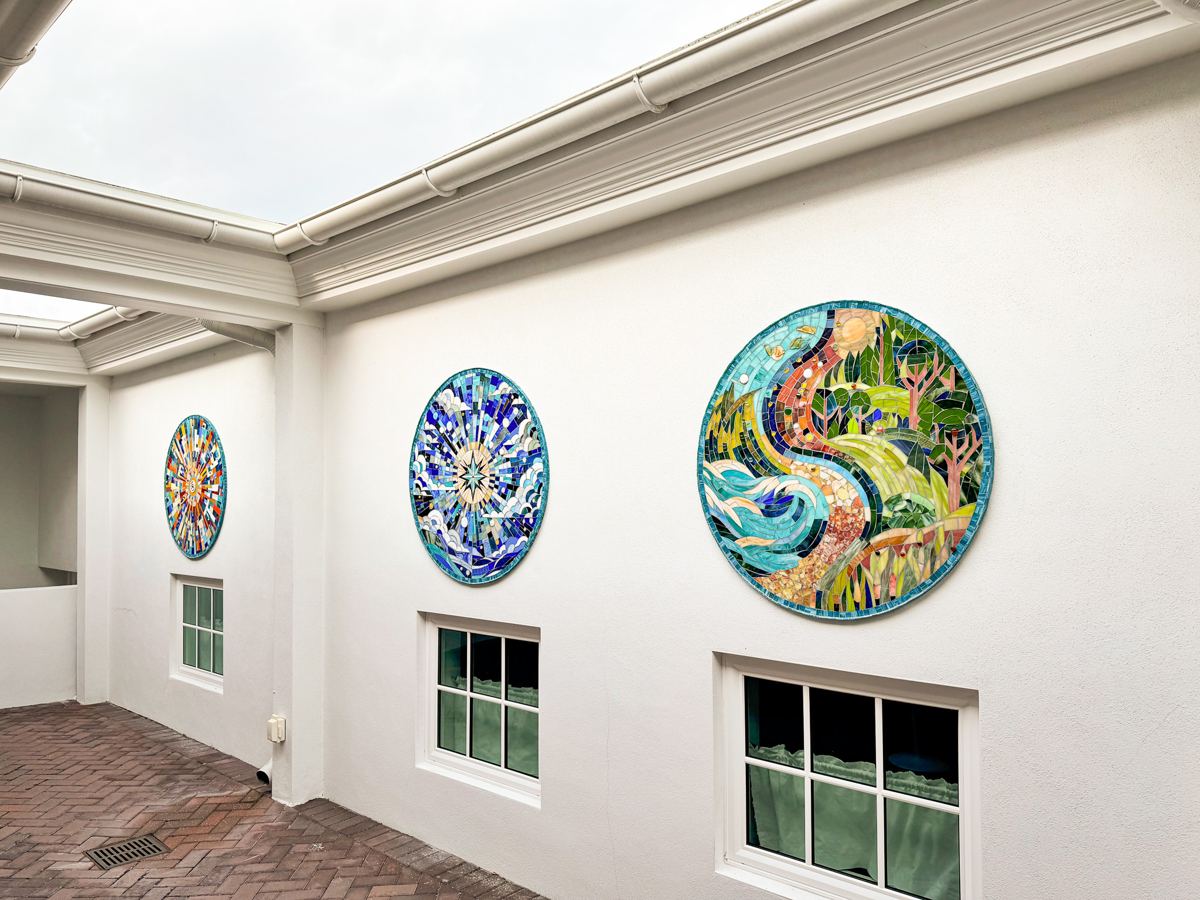 Story of Creation mosaic at Trinity by the Cove Episcopal Church, Naples