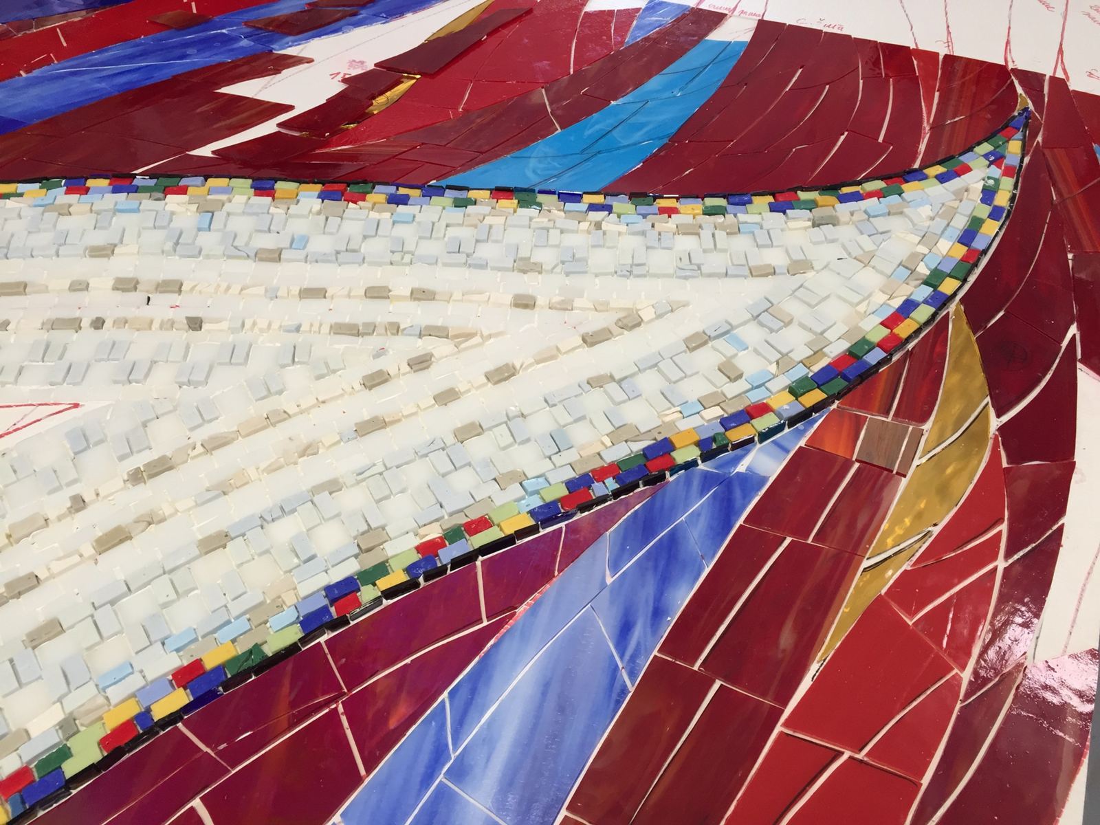 Mosaic at Lutheran Church of Redeemer in McLean, Virginia, image 16