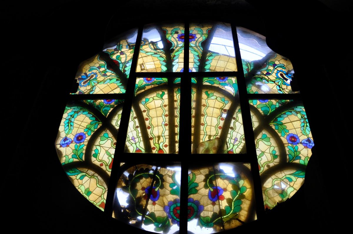Stained glass restoration at the Jewish Synagogue in Subotica, Serbia, image 3