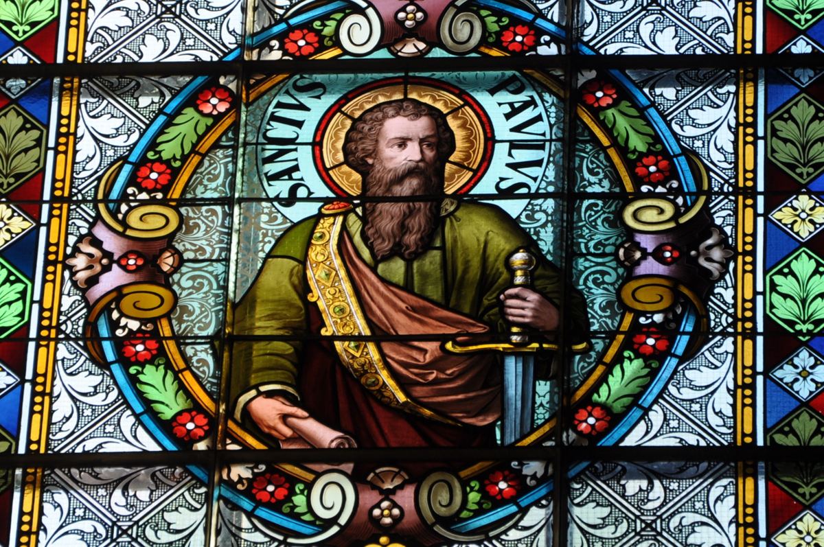 Stained glass at the Cathedral of Saint Teresa of Ávila in Subotica, photo 6