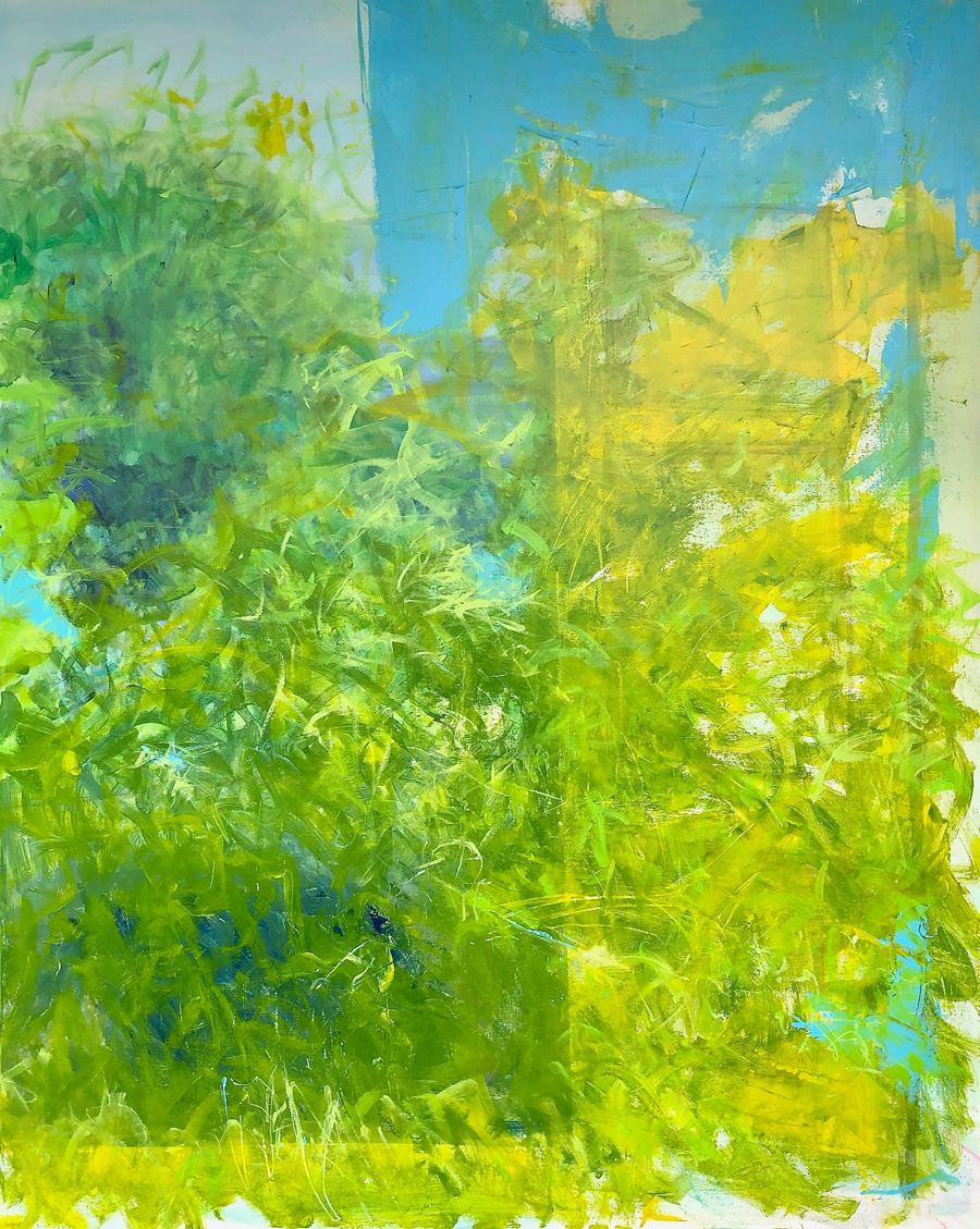 The View, a painting by Mila Apperlo