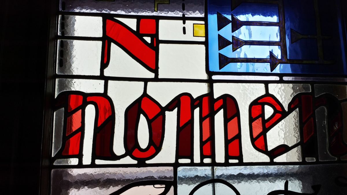 Stained glass at the Serbian Academy of Sciences and Arts in Belgrade, photo 28