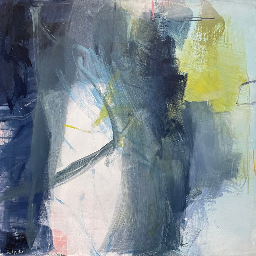 Obscured by Clouds, a painting by Mila Apperlo