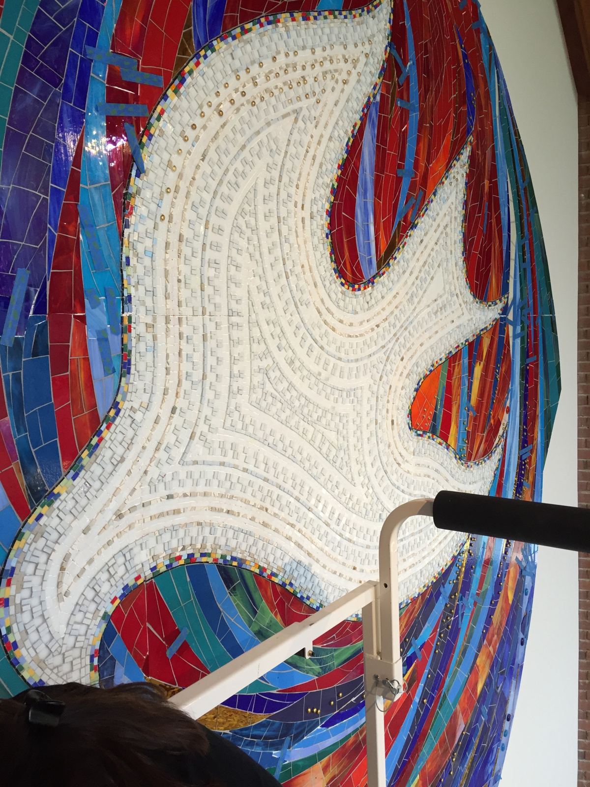 Mosaic at Lutheran Church of Redeemer in McLean, Virginia, image 11