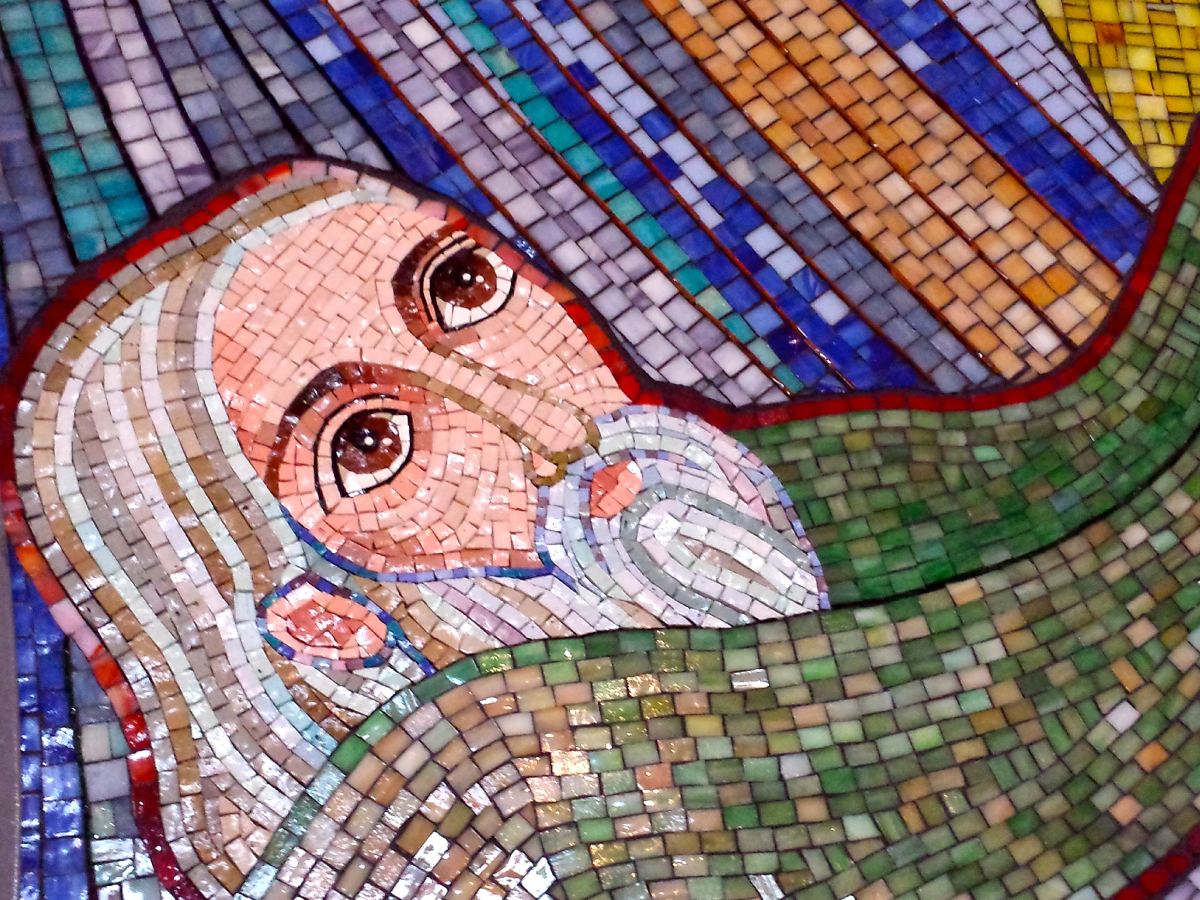 Glass mosaic of the Transfiguration of Jesus, photo 9