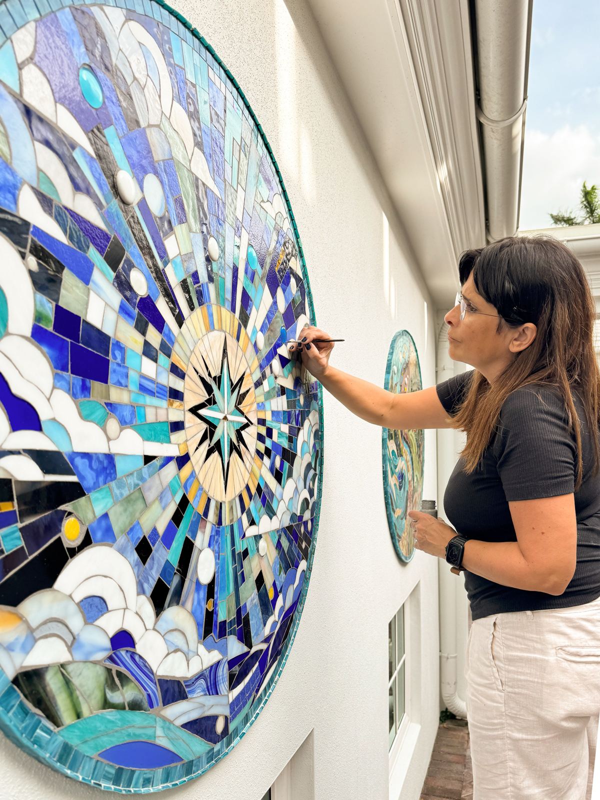 Story of Creation mosaic at Trinity by the Cove Episcopal Church, Naples