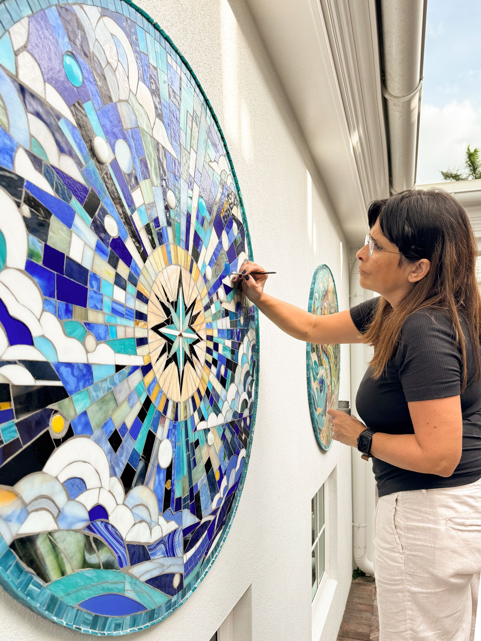 Story of Creation mosaic at Trinity by the Cove Episcopal Church, Naples