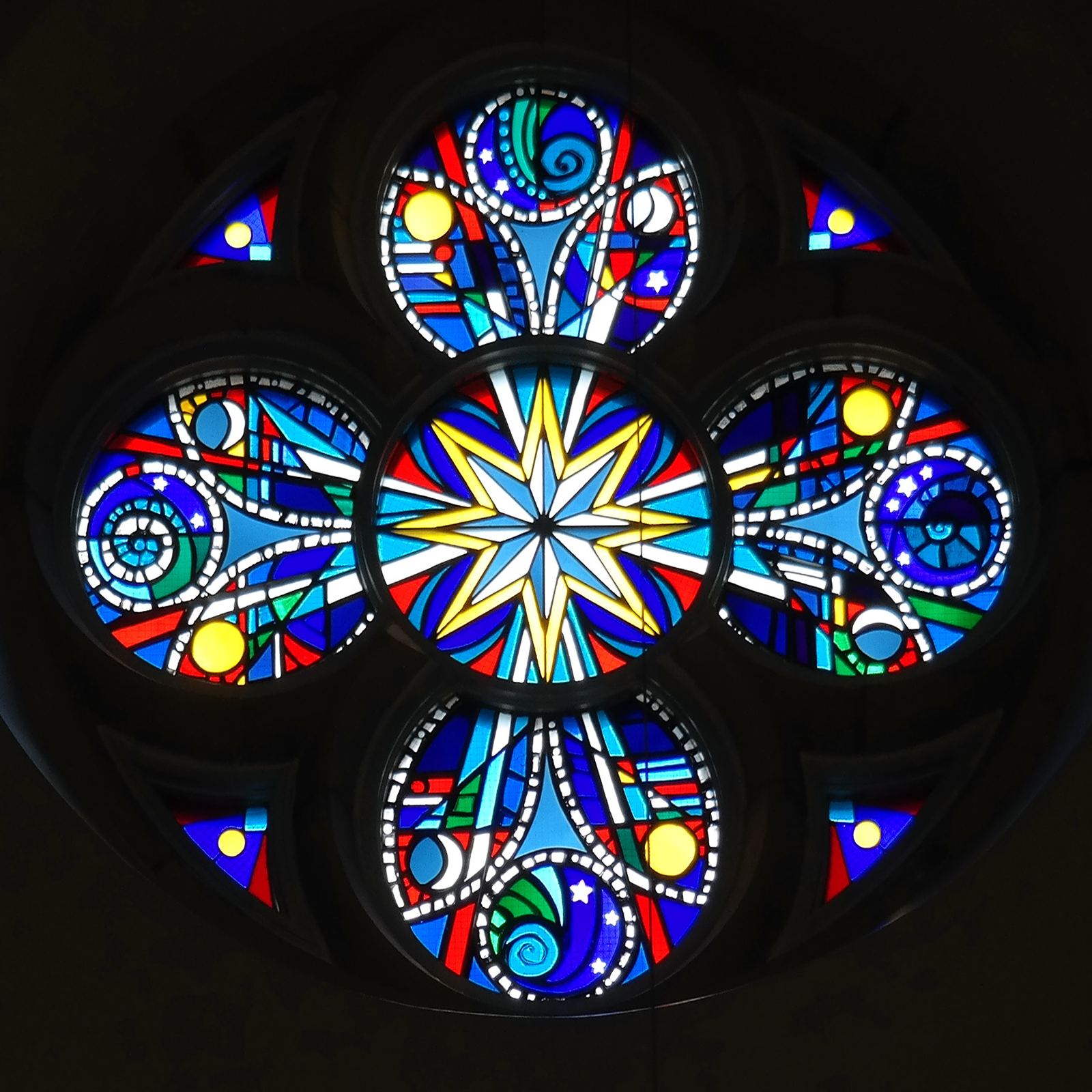 East transept window at St. Paul Episcopal Church in Greenville, North Carolina