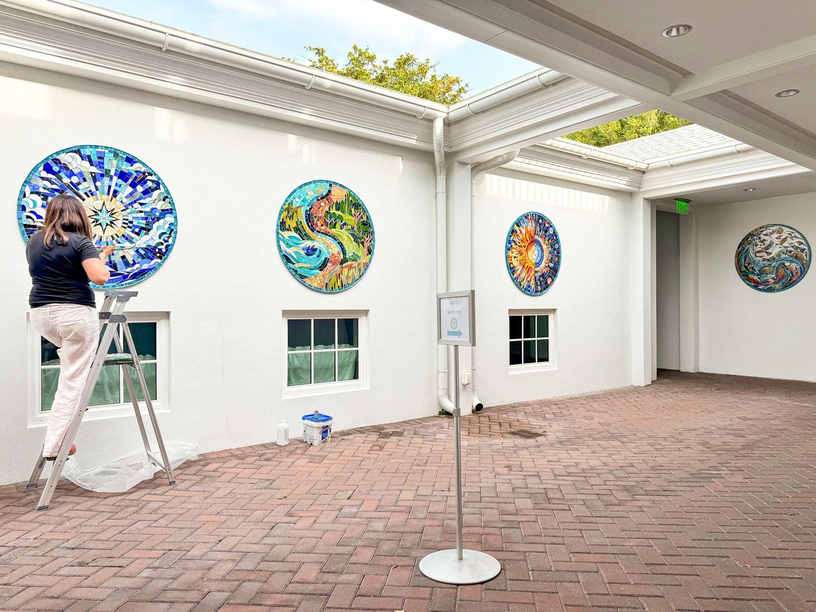 Story of Creation mosaic at Trinity by the Cove Episcopal Church, Naples