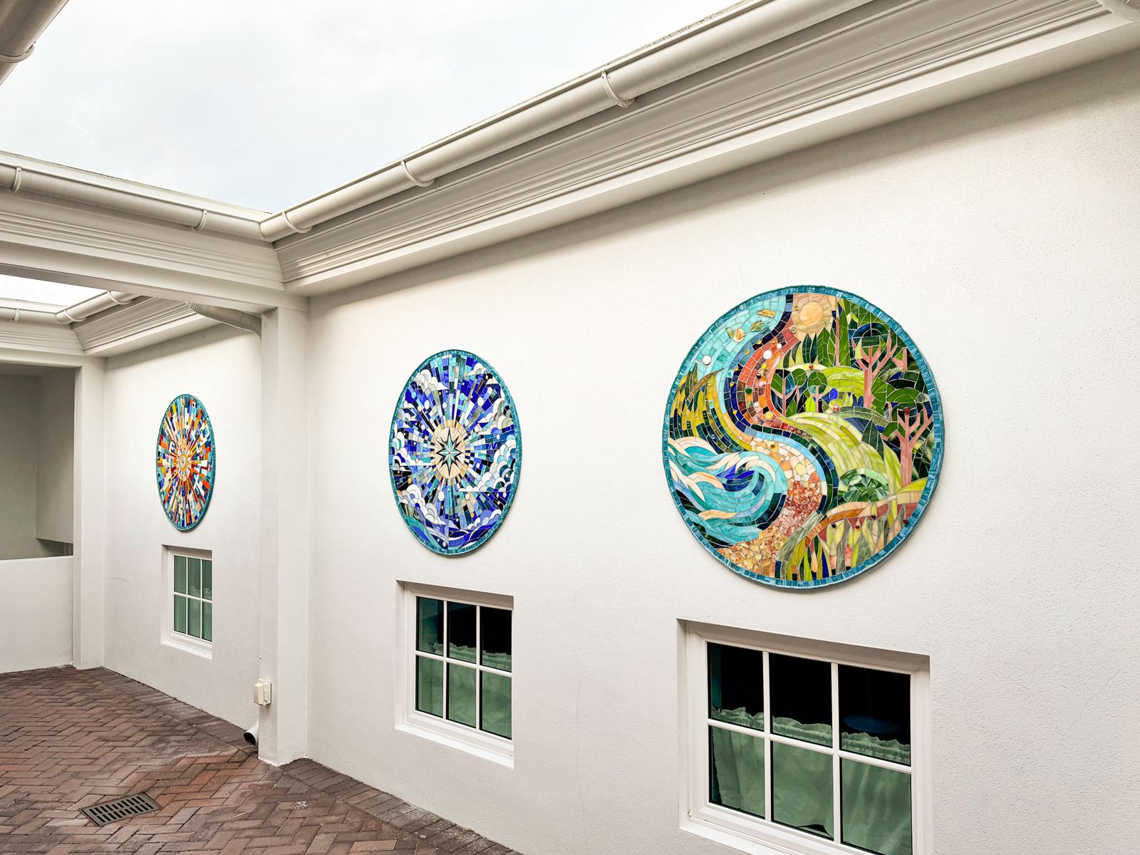 Story of Creation mosaic at Trinity by the Cove Episcopal Church, Naples
