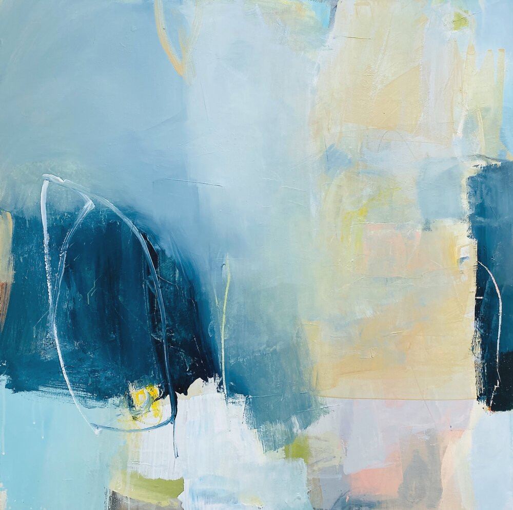 Impossible, an abstract painting by Mila Apperlo